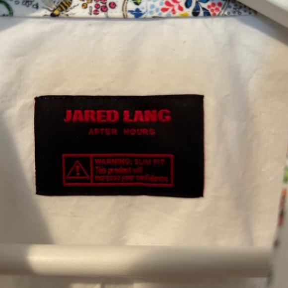 Jared Lang white button down dress shirt - Picture 2 of 3